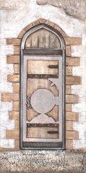 Özverler - Antik Kapı Kabartma Tablo